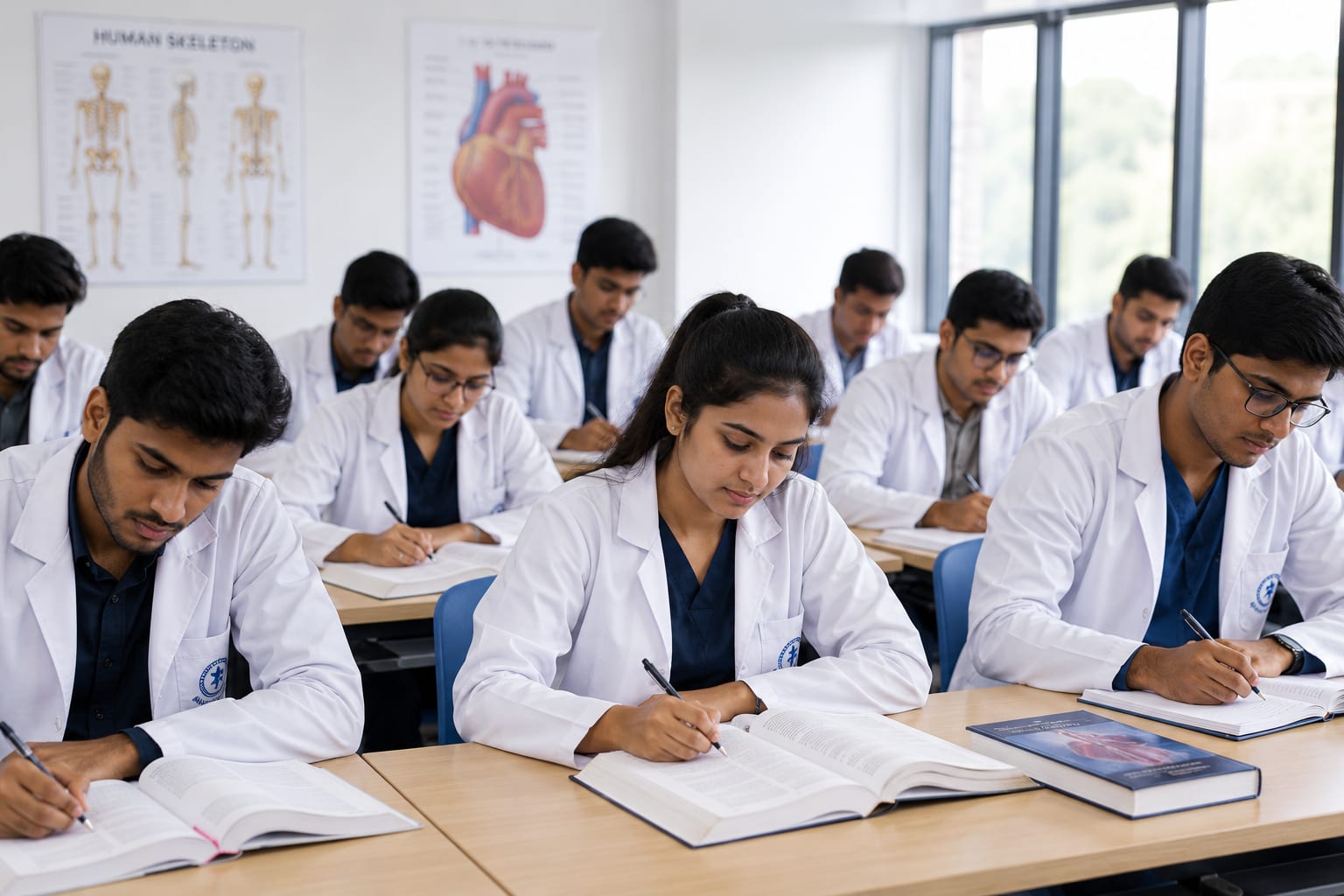 Medical students studying abroad