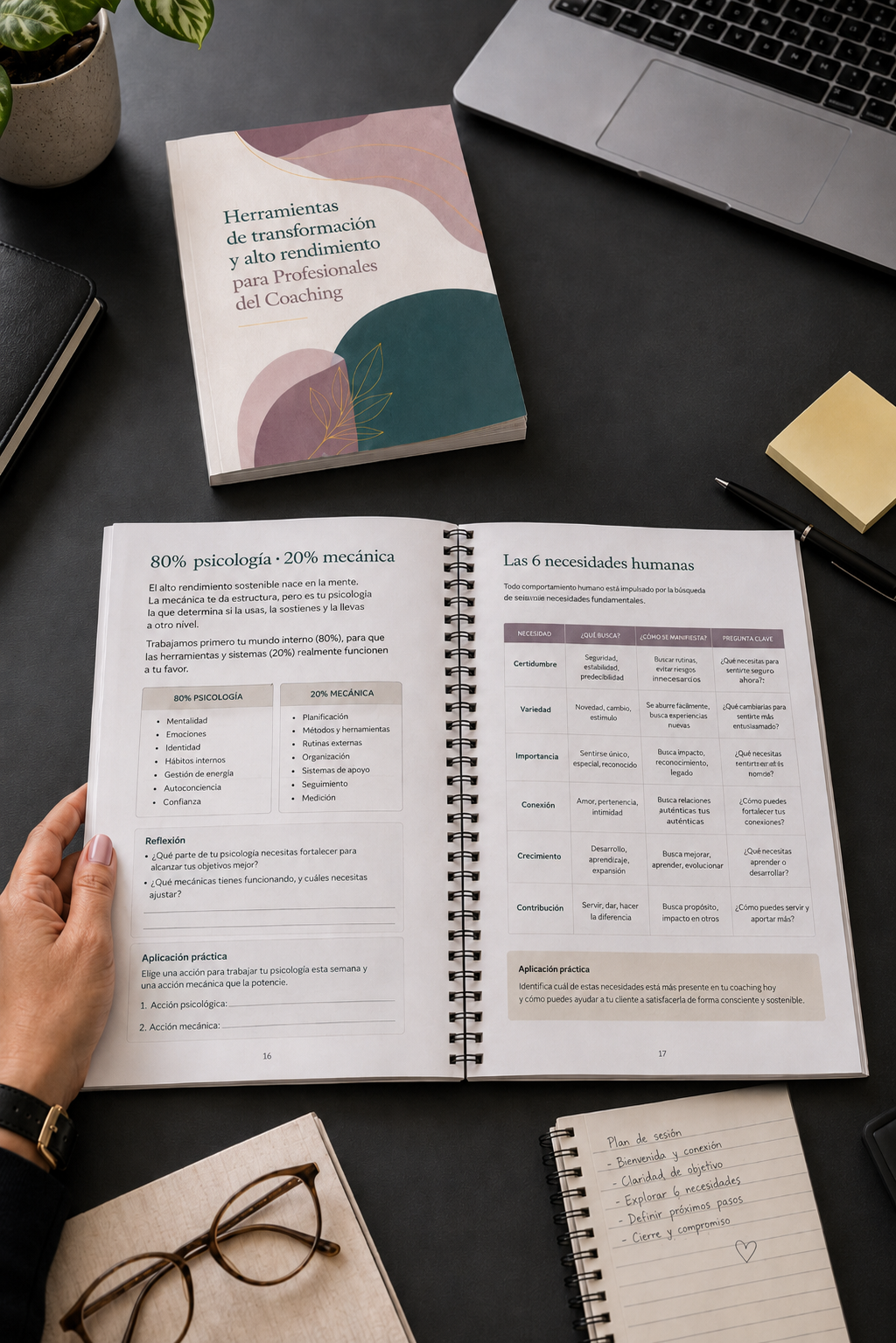 Herramientas de transformación y alto rendimiento para profesionales del coaching