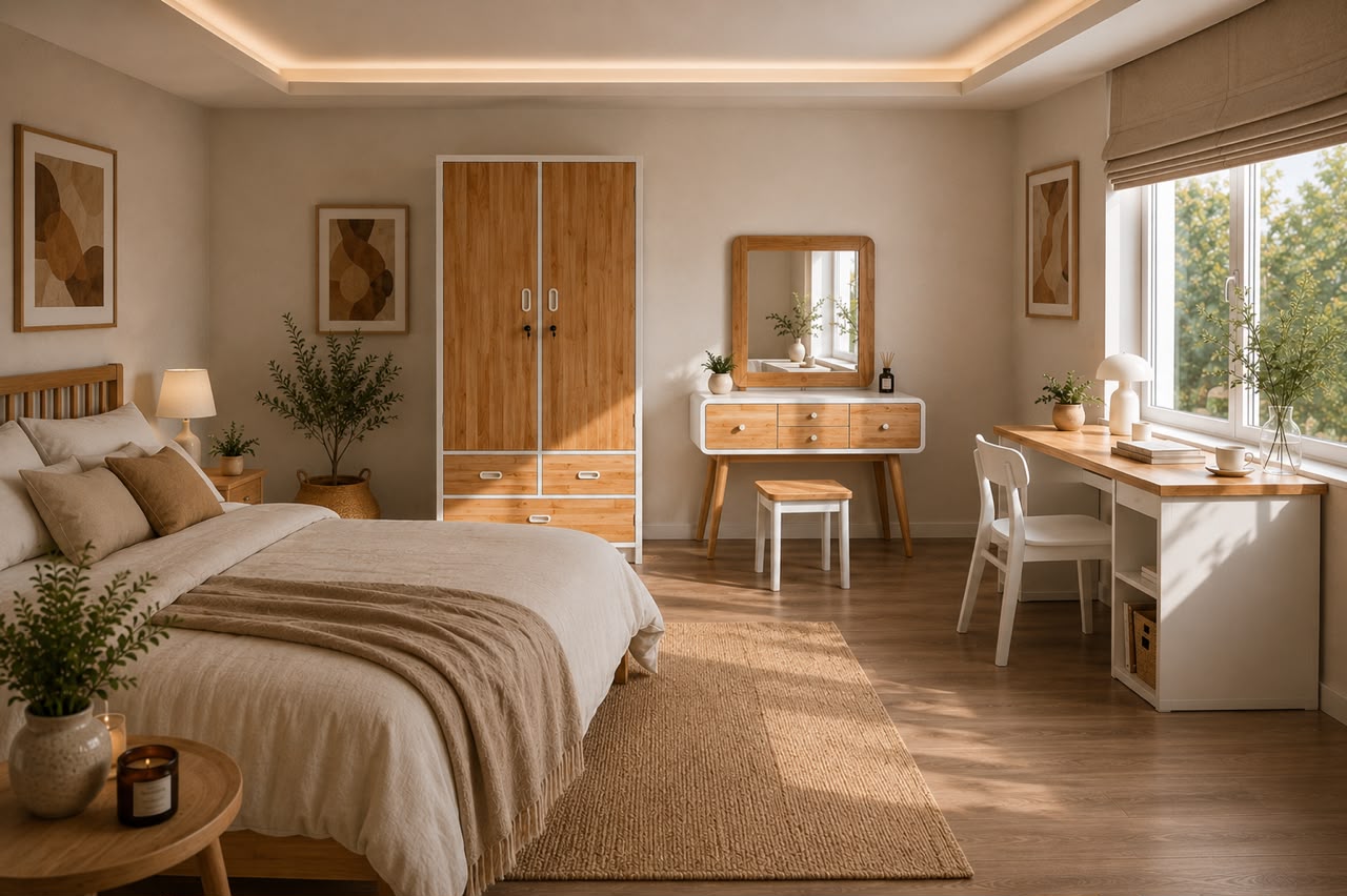 Inspirasi Kamar Tidur Minimalis yang Nyaman dan Fungsional