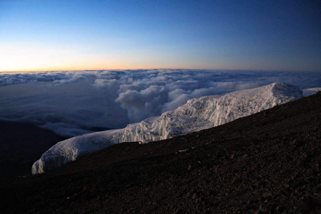Kilimanjaro's crater