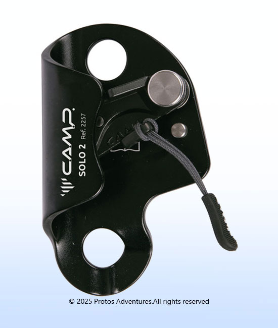 SOLO 2 BLACK - Rope clamp