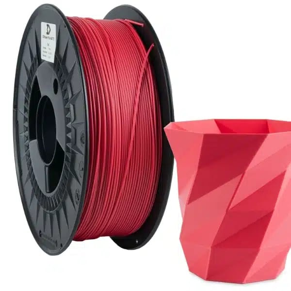 3DPower Matt PLA Filament 1.75mm Piros 1kg