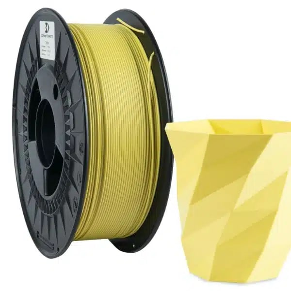 3DPower Matt PLA Filament Sárga 1.75mm 1kg