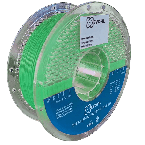 Evofil ABS Pro filament - Zöld 1,75mm 1kg