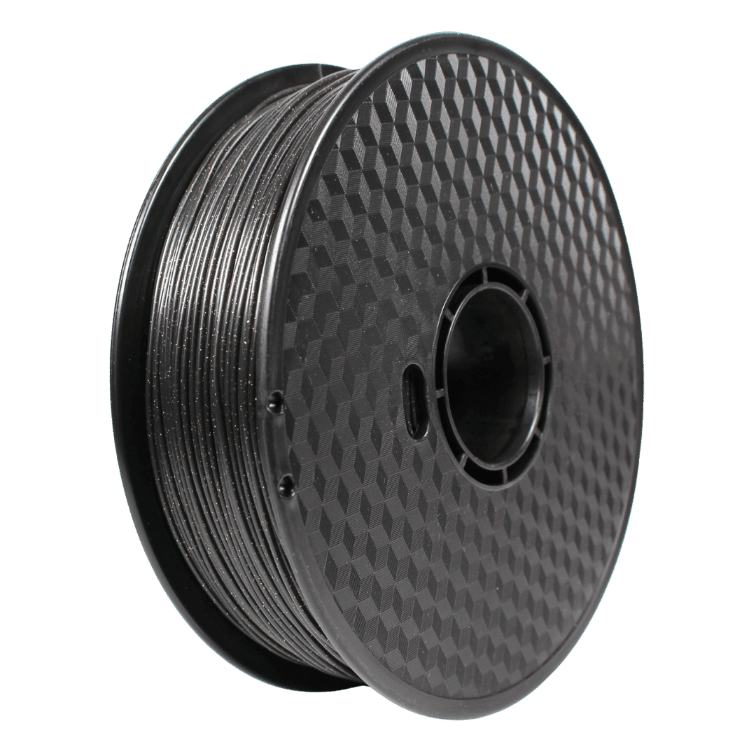 Evofil PLA Glitter filament - Fekete + arany csillám 1,75mm 1kg