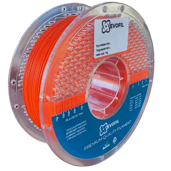 Evofil PLA Pro filament - Narancssárga 1,75mm 1kg