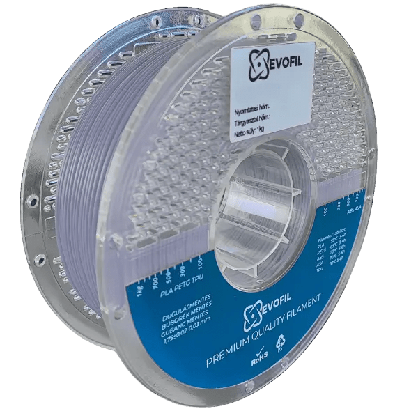 Evofil PLA Silk filament - Ezüst 1,75mm 1kg