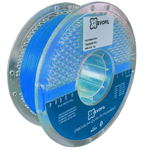 Evofil TPU 95A filament - Kék 1,75mm 1kg