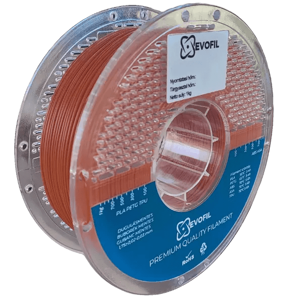 Evofil Wood filament - Piros 1,75mm 1kg