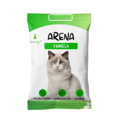 Arena para gatos Calabaza Aroma Vainilla