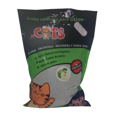 Arena para gatos Jv Cats Aroma Manzana 20Kg