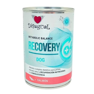 Alimento Húmedo Disugual Dog Recovery Lata – Salmón 400Gr