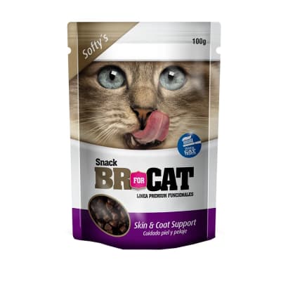 Br for Cat Snack Gato Cuidado Piel y Pelaje 100 Gr