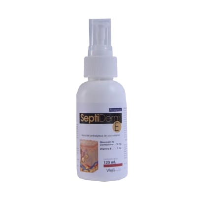 Antiséptico Septiderm x 120ml