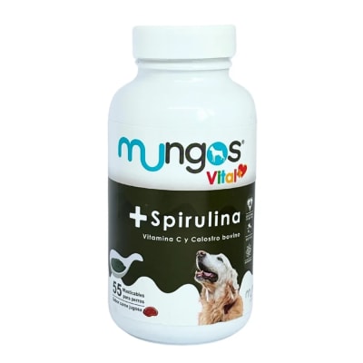 Mungos Vital Spirulina para Perros x 55
