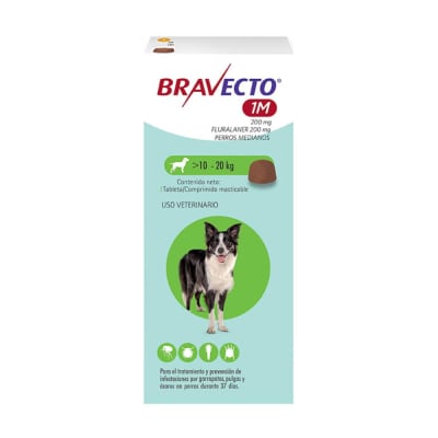 Bravecto para Perro 1 mes 