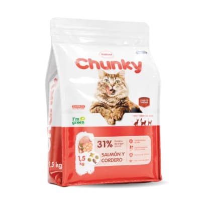 Chunky Gato Adulto Cordero y Salmón