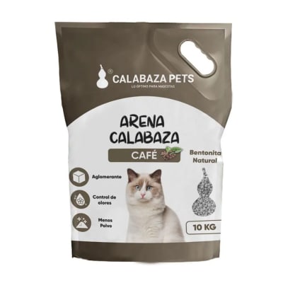 Arena para gatos Calabaza Aroma Café
