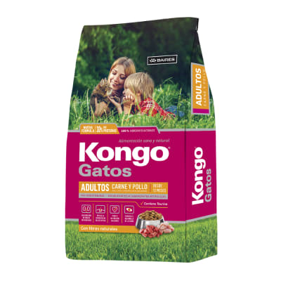 Kongo Gato Adulto Carne y Pollo