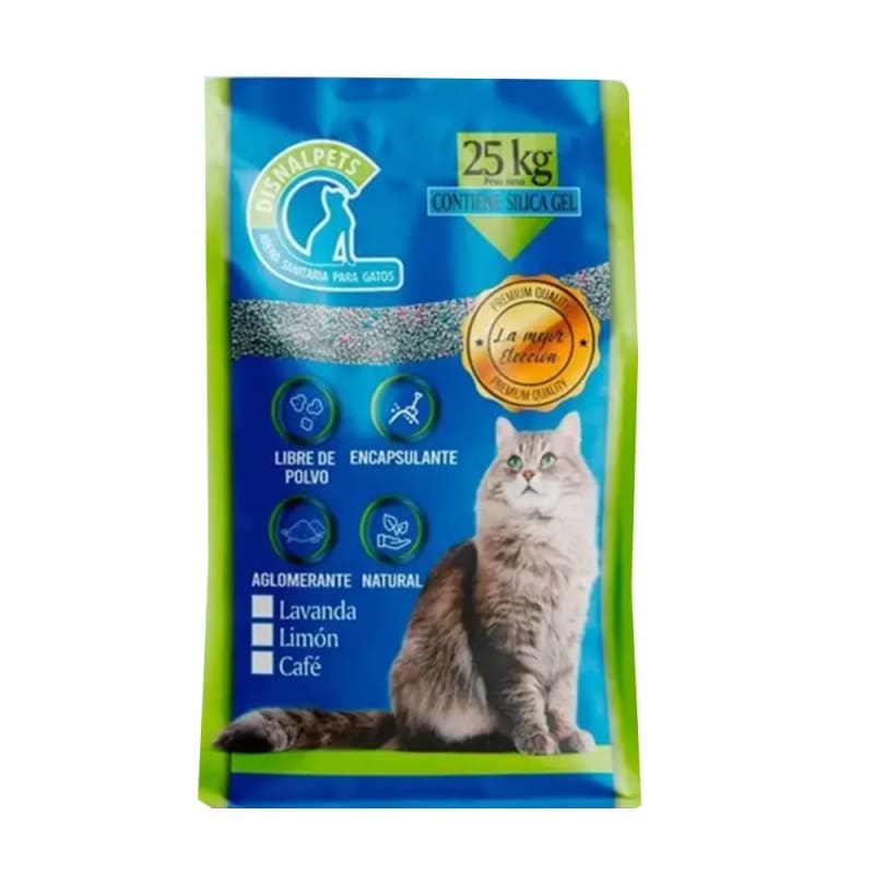 Imagen principal de Arena para gatos Disnalpets Aroma Café 25Kg