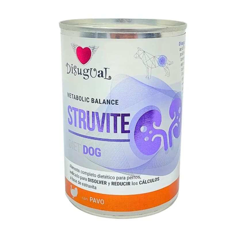 Imagen principal de Alimento Húmedo Disugual Dog Struvite Lata – Pavo 400Gr