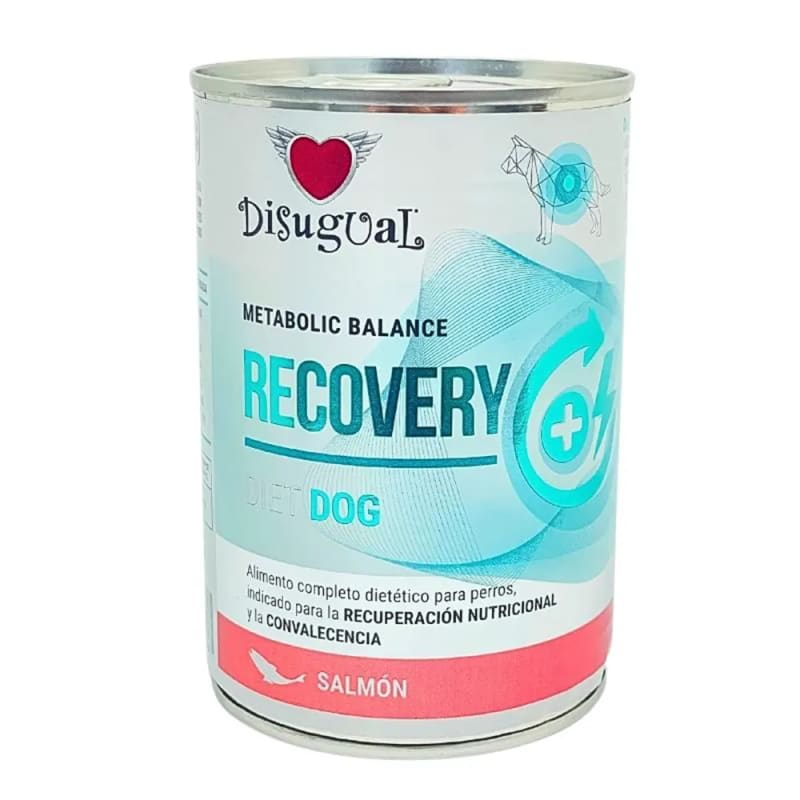 Imagen principal de Alimento Húmedo Disugual Dog Recovery Lata – Salmón 400Gr