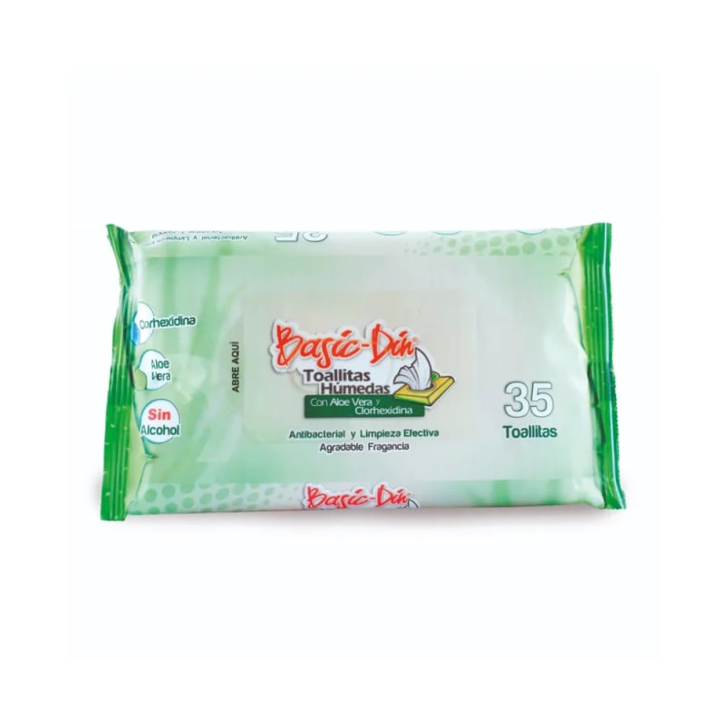 Imagen principal de Pañitos Húmedos Basic Din x35