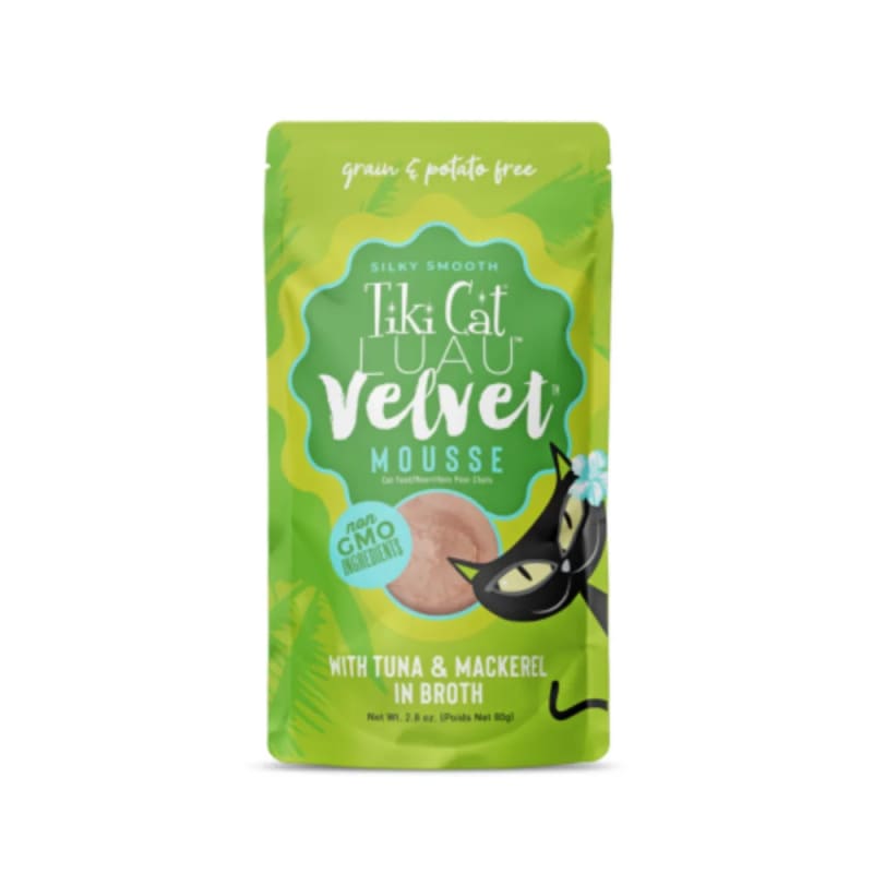 Imagen principal de Tiki Cat Mousse Velvet - Atún y Caballa 80gr