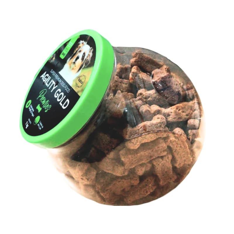 Imagen principal de Bombonera Galletas Agility Gold Perro 1kg