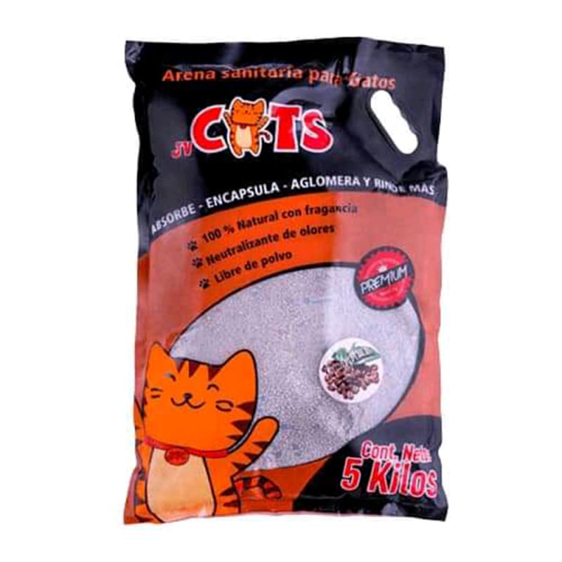 Imagen principal de Arena para gatos Jv Cats Aroma Café