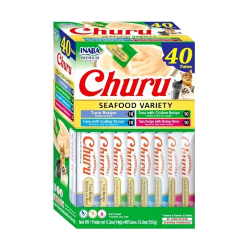 Imagen principal de Churu Inaba Cremoso para Gato Surtido x 40
