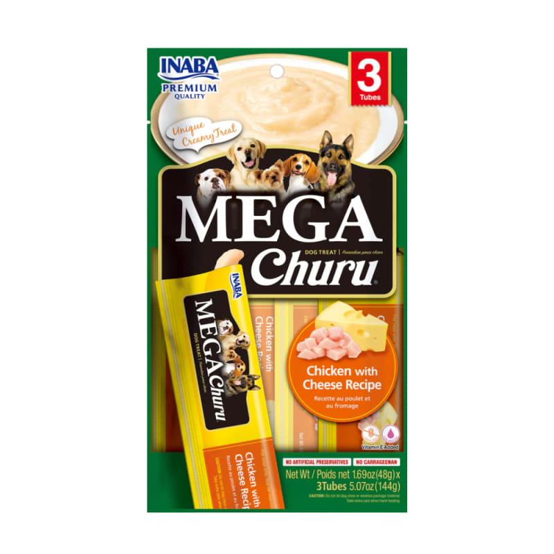 Imagen principal de Mega Churu Inaba Cremoso para Perro – 144gr