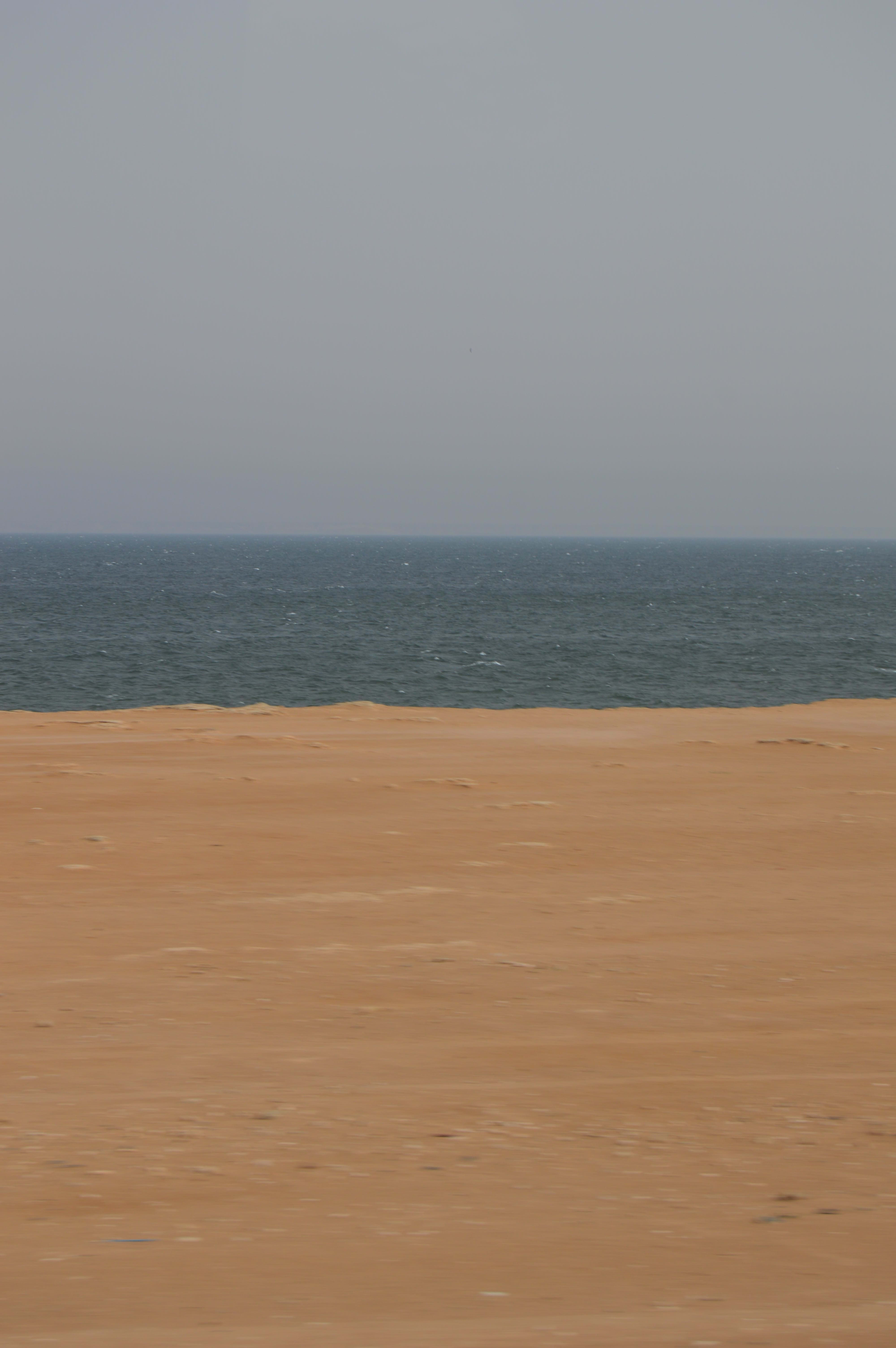 Playa de Dajkla en el Sahara Occidental
