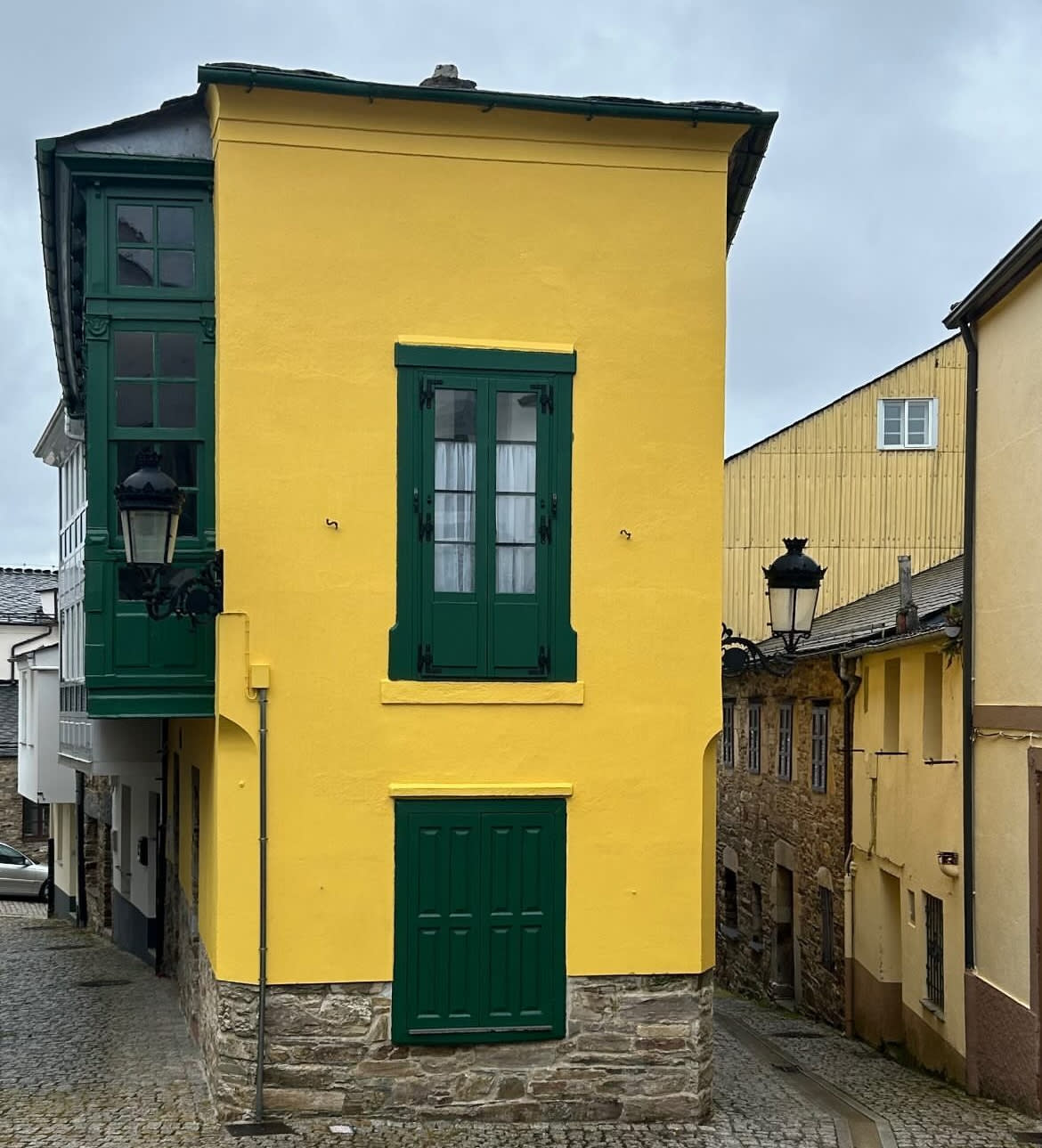 Arquitectura típica de una casa en A Fonsagrada