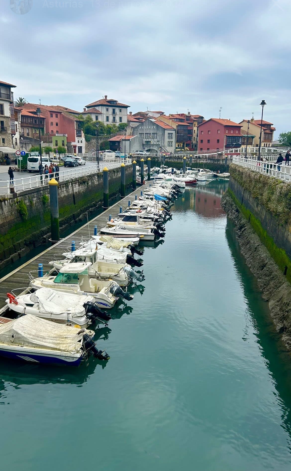 Vista de la ciudad de Llanes, con su arquitectura