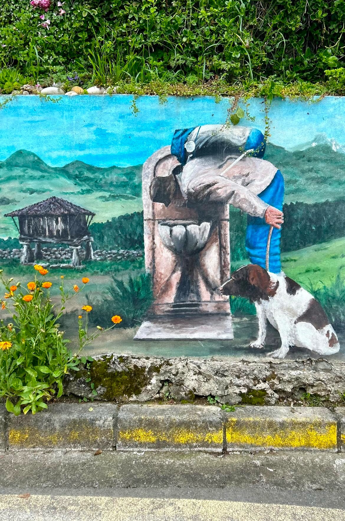 Graffiti del Camino de Santiago