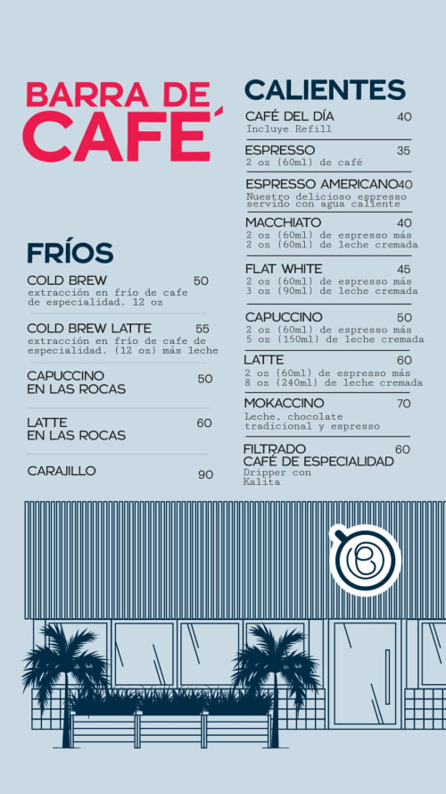 Menú de Boira - Barra de Café, página 8