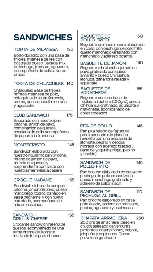 Menú de Boira - Barra de Café, página 9