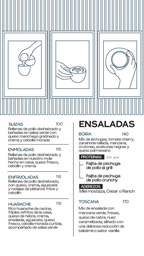 Menú de Boira - Barra de Café, página 4