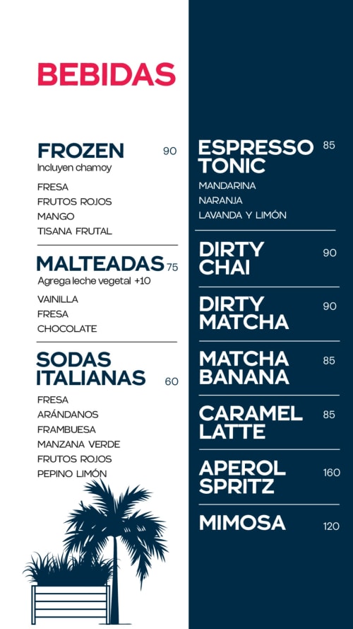 Menú de Boira - Barra de Café, página 2