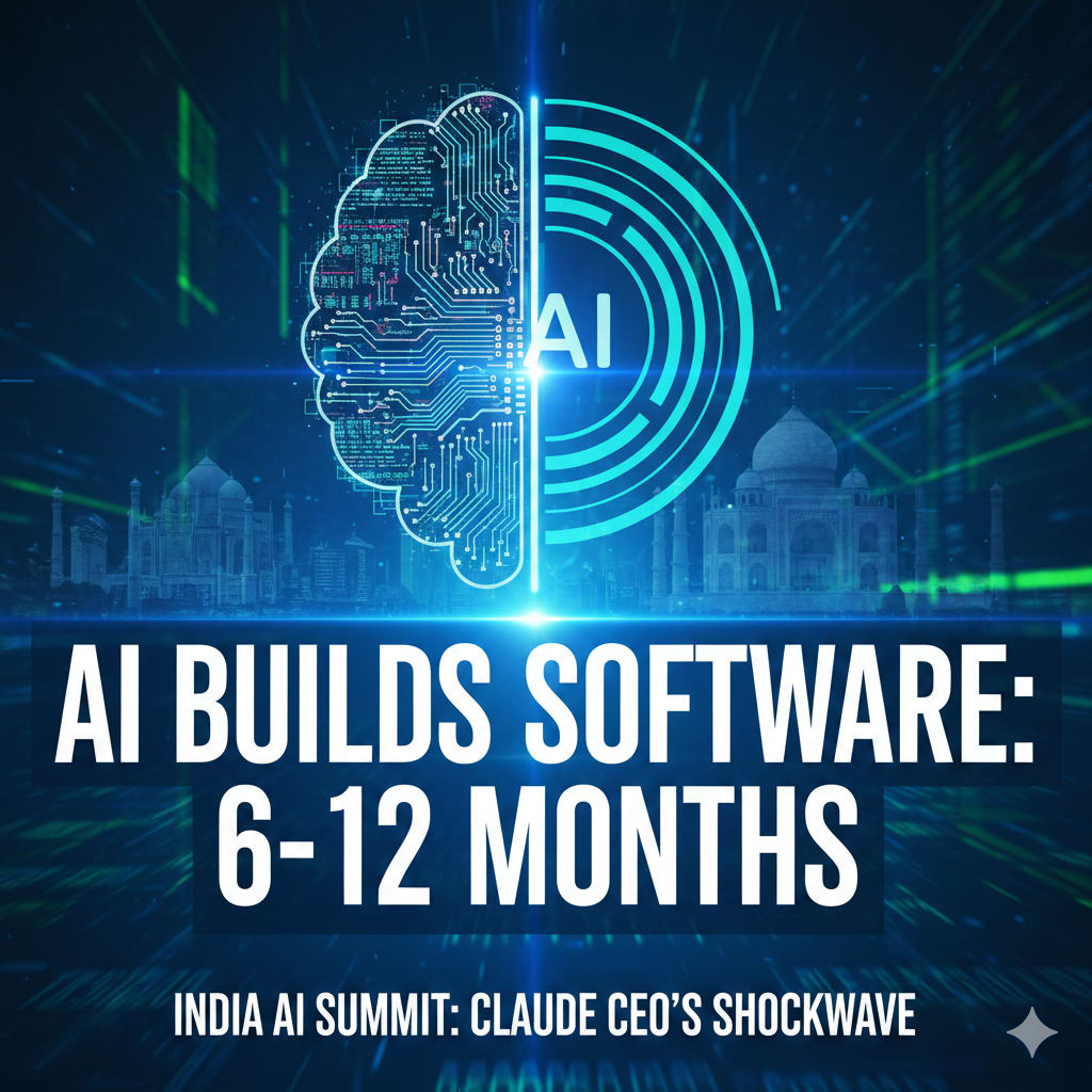 ការរាប់ថយក្រោយ ១២ ខែ៖ សុន្ទរកថារបស់ CEO ក្រុមហ៊ុន Anthropic ដែលធ្វើឱ្យវិស័យអភិវឌ្ឍ  Software រង្គោះរង្គើ