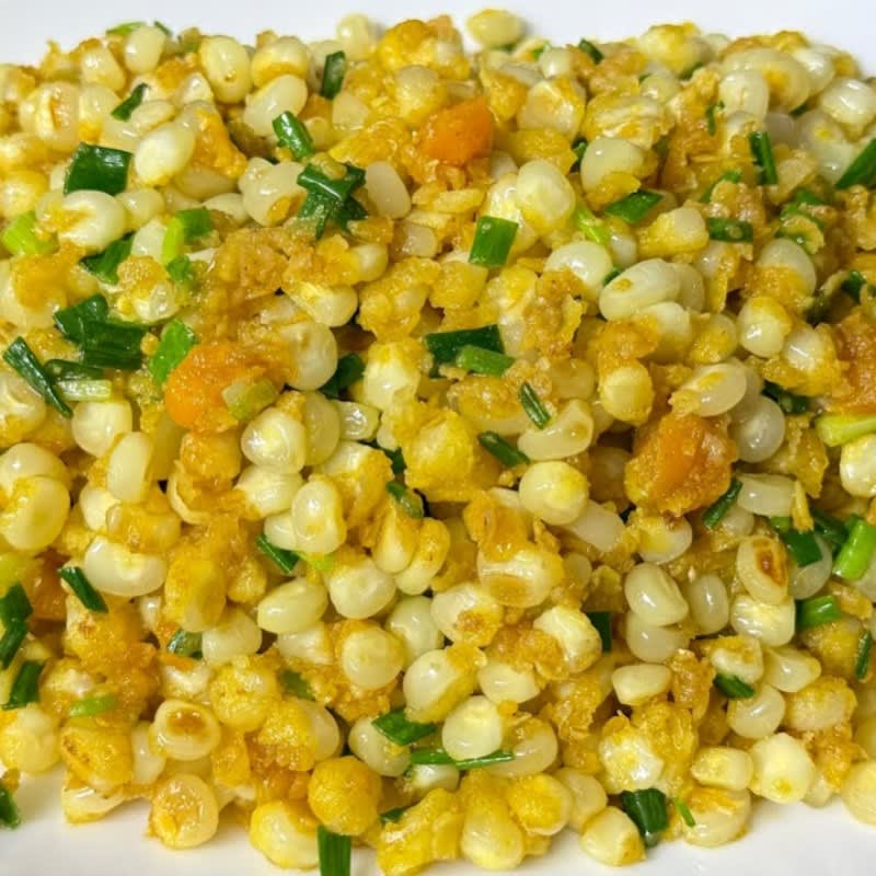 ពោតបំពងពងទាប្រៃ
