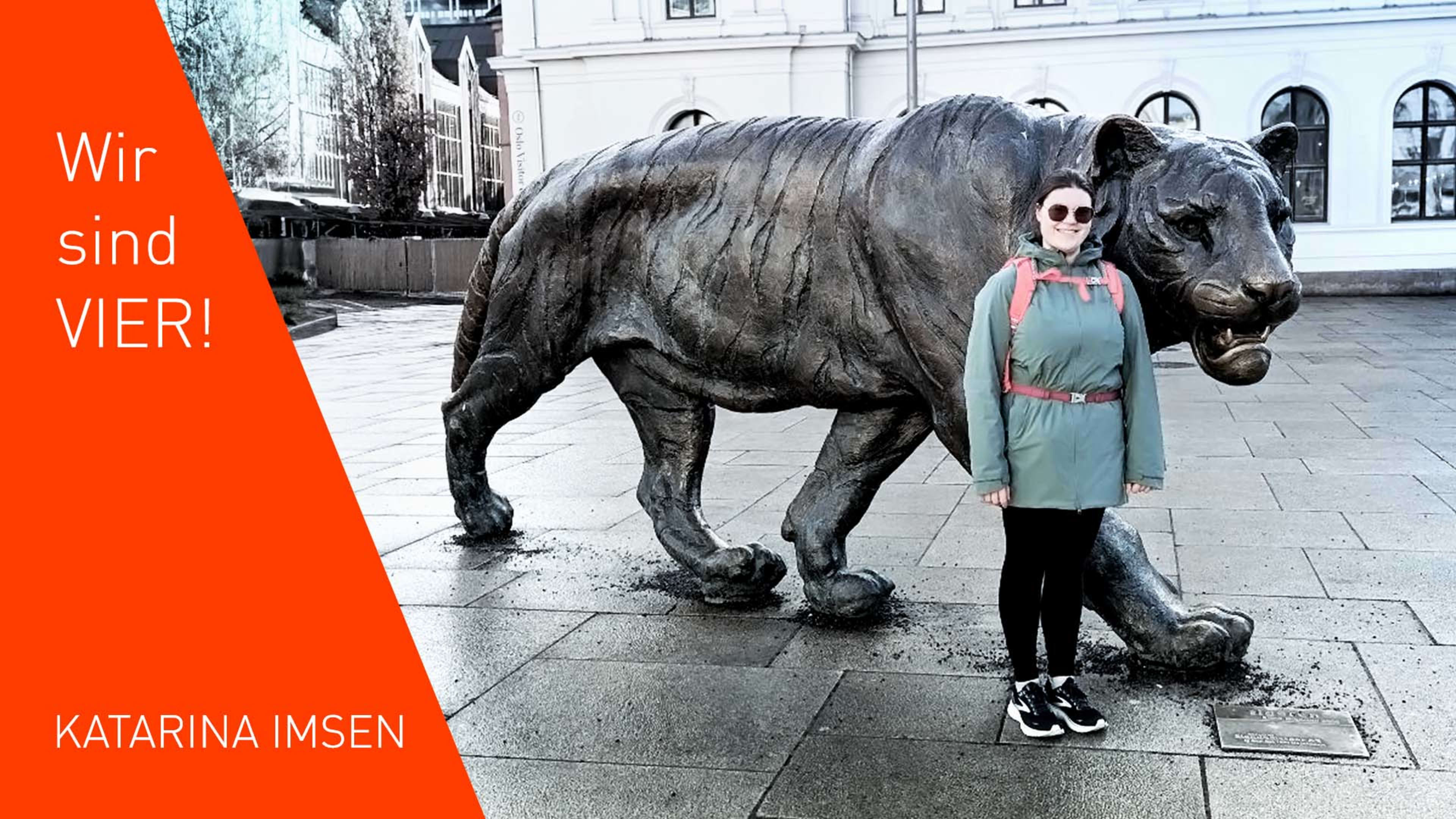 Katarina Imsen, VIER Technical Writer, in Oslo.
