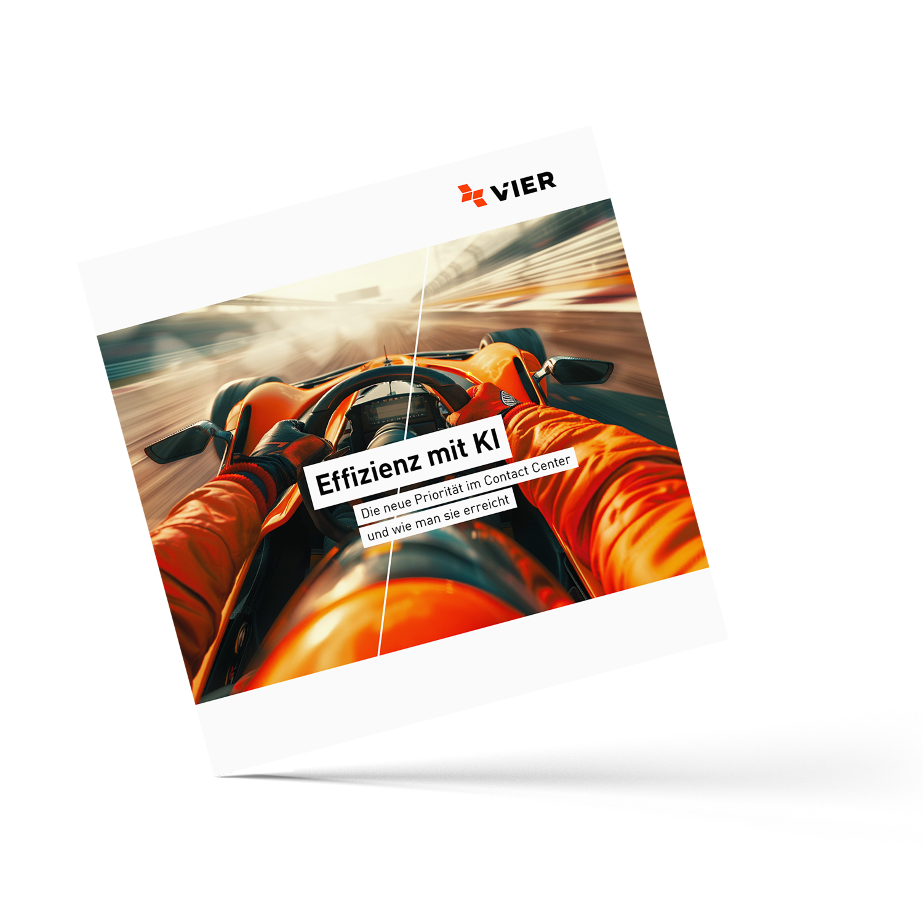 Whitepaper zum Thema Effizienz mit KI im Contact Center