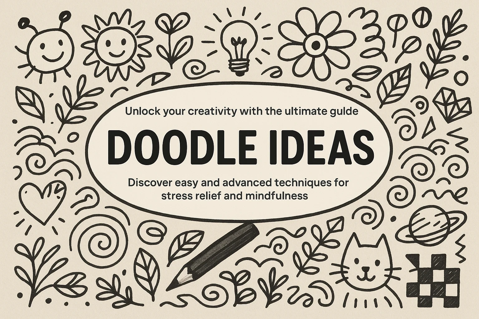 Unlock your creativity with the ultimate guide to **doodle ideas**! Discover easy and advanced techniques for stress relief and mindfulness.