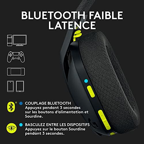 Vue 3 de Logitech Lightspeed Bluetooth