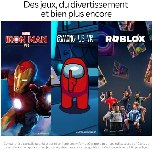 Vue 4 de Meta Quest Casque De