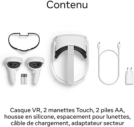 Vue 5 de Meta Quest Casque De