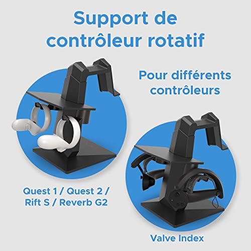 Vue 4 de Digicharge Support De Casque