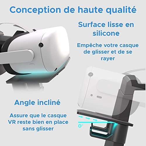 Vue 5 de Digicharge Support De Casque